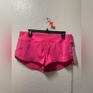 NWT lululemon speed up shorts A48
